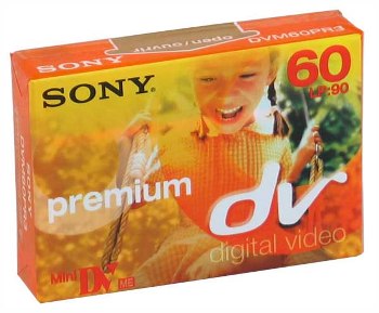  Sony Mini-DV, 60. DVM-60PR4